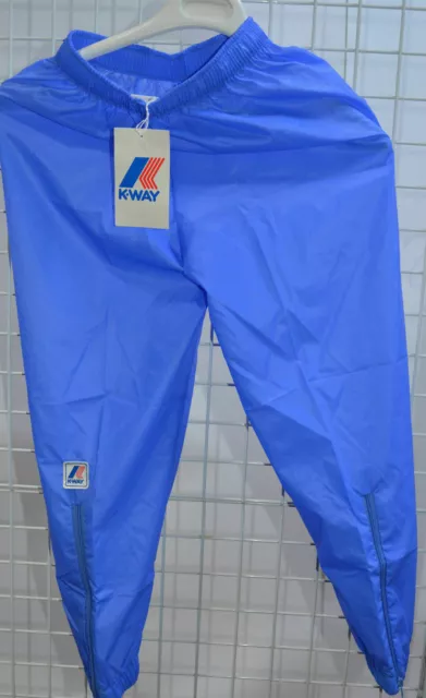 **Pantalon Kway K.way Sport Marche Course Survêtement Imperméable T 12 Ans Bleu