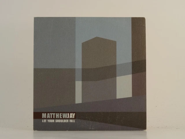 MATTHEW JAY LET YOUR SHOULDER FALL (H1) 1 Track Promo CD Single Card Sleeve EMI