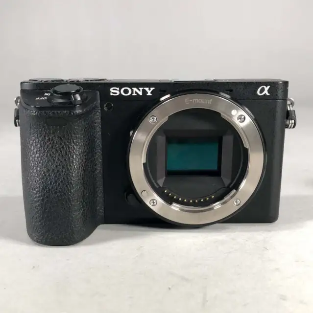 Sony A6500 24.2MP Mirrorless Digital SLR Camera Body Black 28,258 Shutter Count