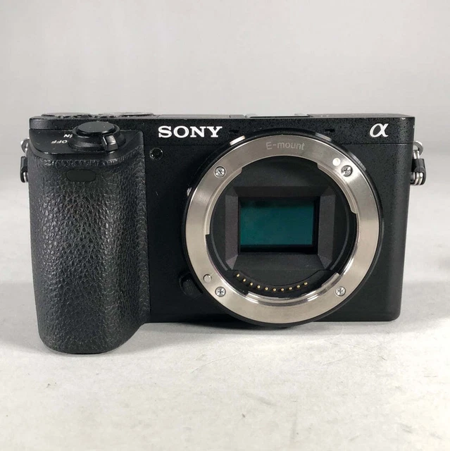 Sony A6500 24.2MP Mirrorless Digital SLR Camera Body Black 28,258 Shutter Count