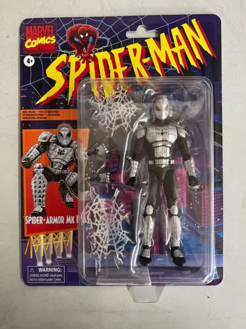 Hasbro Marvel Comics Spider-Armor MK I + Web Splats 6" Action Figure - F3698