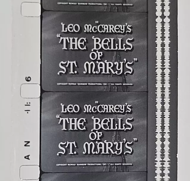 The Bells Of St. Mary's (1945) 16mm Incomplete Feature Film 2x1600 Reels