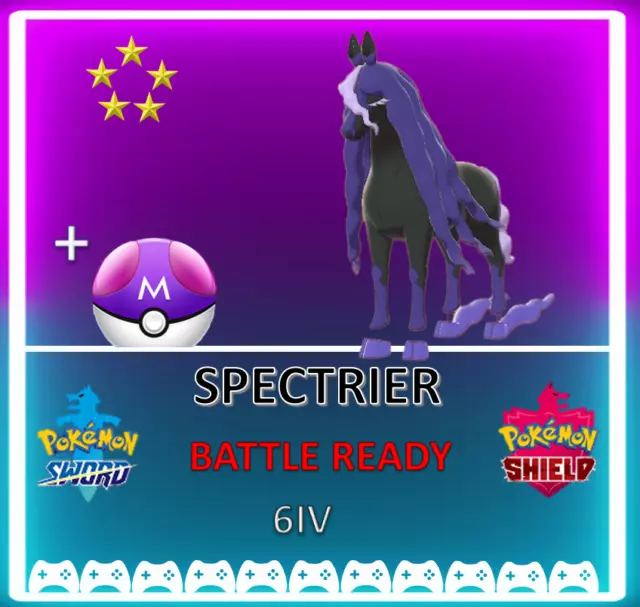 Pokemon Sword and Shield Shiny Palkia 6IV-EV Trained