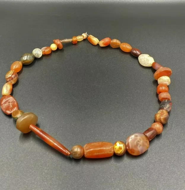 A beautiful collection lot of very old ancient carnelian bead Himalaya Tibet