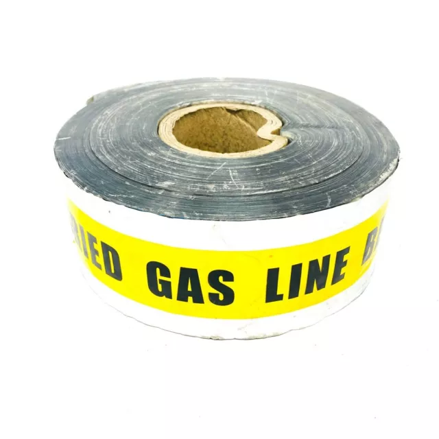 Ferguson 2in x 1000 Ft. Detectable Marking Tape - Caution Buried Gas Line Below