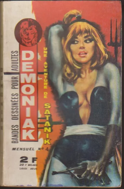 Demoniak Mensuel N° 4 Une Aventure De Satanik Les Editions De Poche 1967 Bd