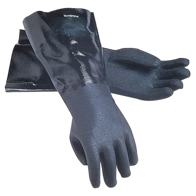 San Jamar 1217EL 17" Neoprene Glove - Pair