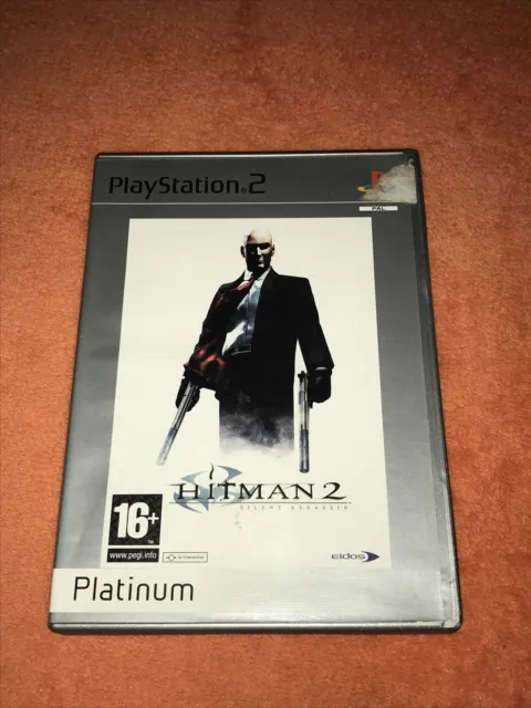 Hitman 2: Silent Assassin platinum Sony PS2 Playstation 2 complete with Manual
