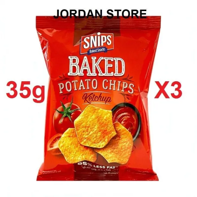 Snips Chips Ketchup 35gm X 3 pack HALAL حلال