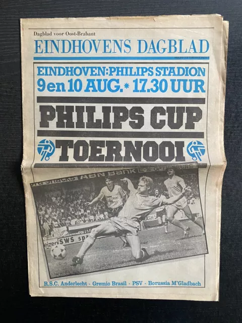 1986 Turnier Eindhoven - Borussia Mönchengladbach, Gremio FBPA, RSC Anderlecht