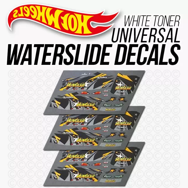 1/64 Scale S15 DRIFT Custom White Toner Universal WaterSlide Decal for Hot Wheel