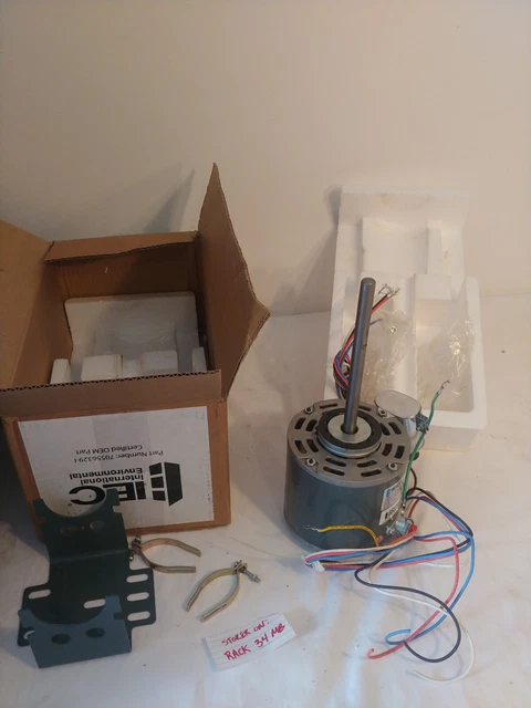 IEC 70556329 1/30 HP 1600 RPM 115 Volts Fan Coil Unit Motor