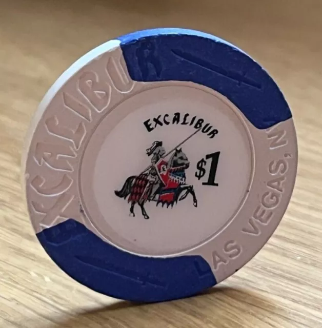 Las Vegas Excalibur Casino $1 Chip (Obsolete)