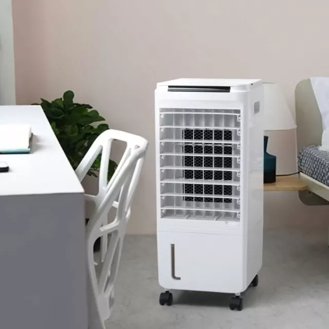 Portable Air Conditioner Mobile Air Conditioning Unit Ice Cooler w/Remote&Wheels
