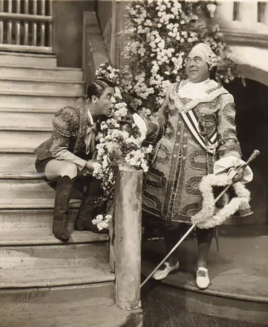 Londres Coliseum Theatre Casanova  Jack Barty Ancienne Stage Photo 1932