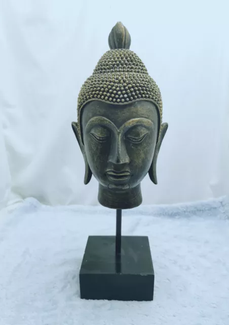Buddha Statue Gilt Lacquered , Lovely Buddha Bust, Decorative Ornaments ✨✨✨