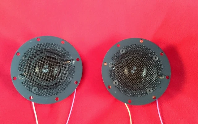 SEAS  H-087  1.5" Dome Tweeters  ( MATCHING NUMBERS)