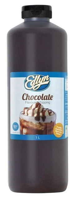 Edlyn Syrup CHOCOLATE EDLYN FLAVOURED Syrup Topping 1L $18.95 - PicClick AU