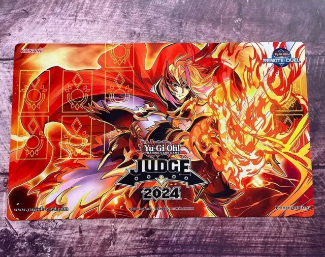 YUGIOH! 2024 JUDGE Playmat Emperor Charles the Great Infernoble