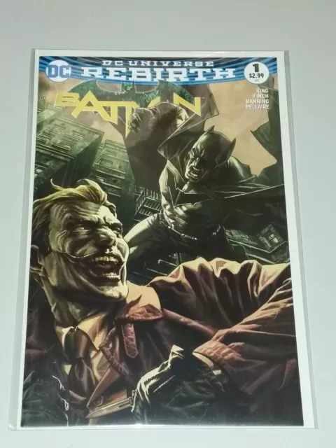 Batman #1 DC REBIRTH BERMEJO NEU ENGLAND VARIANTE AUG 2016 NM+ (9,6 ODER BESSER)