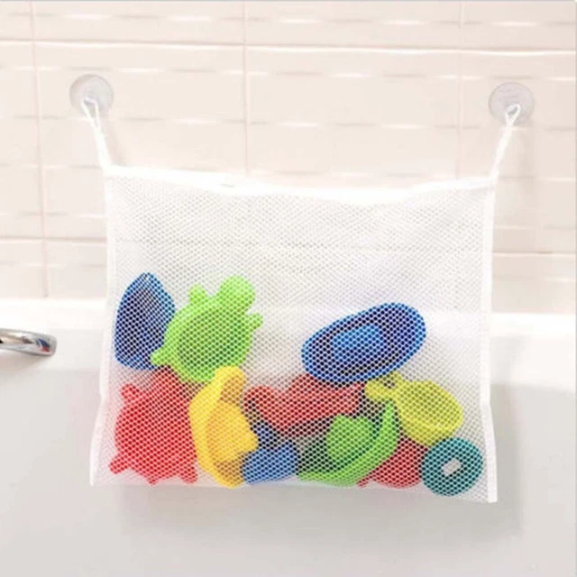 2Set Kids Baby Bath Toy Tidy Organiser Mesh Net Storage Bag Holder Bathroom A
