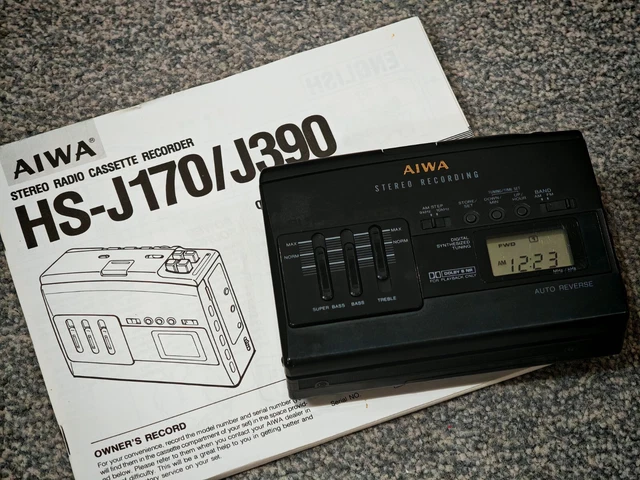 WALKMAN AIWA HS-J170 stereo cassette recorder EUR 19,99 - ES