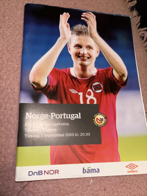 Norway V Portugal Euro Qualifier 7th Sep 2010