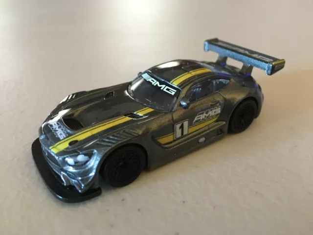 Hot Wheels Premium 16 Mercedes-AMG GT3 Gray Loose 2021 Metal/Metal Real Riders