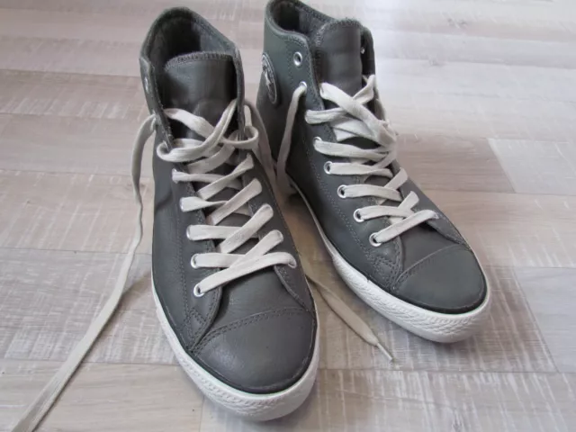 Converse Chuck Taylor All Star.Herren.Sneaker.Gr:44.UK:10.Leder.Grün.