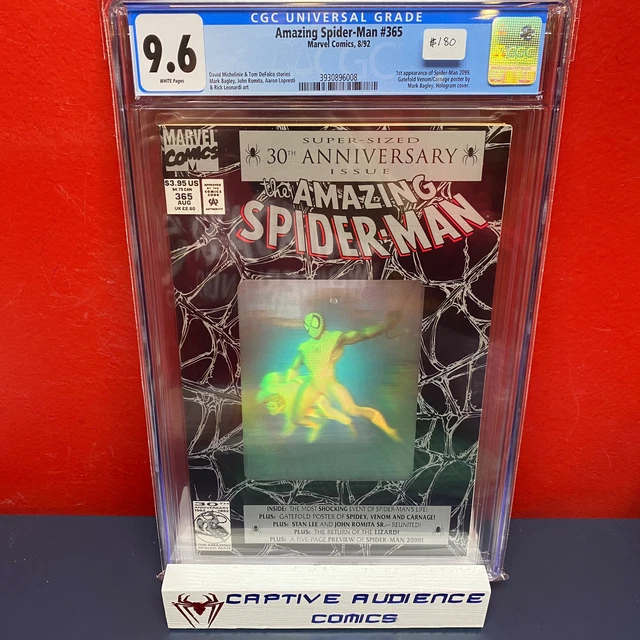 Amazing Spider-Man The, Vol. 1 #365 - 1st Spider-Man 2099 - CGC 9.6