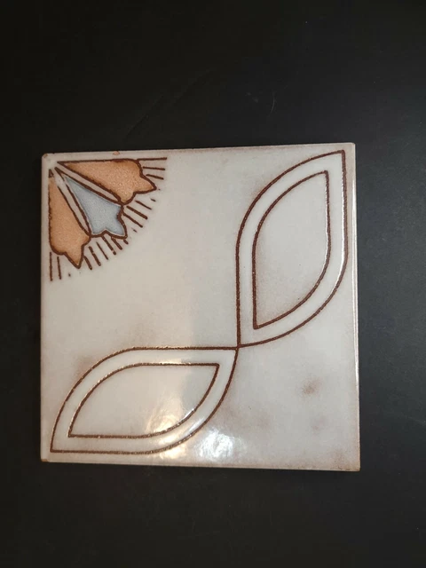 Nice  Art Nouveau Art Deco Design Tile Made In Italy Beautiful Lines