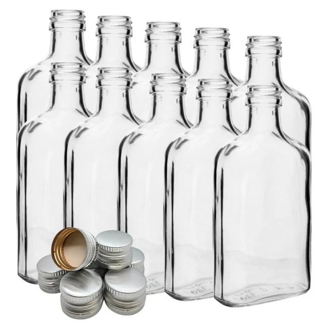 Lot De 12 Petites Bouteilles En Verre De 350 Ml (0,35 L) Avec