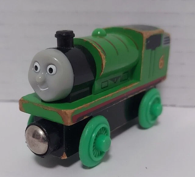 PERCY TANK ENGINE Thomas the Train Wooden Railway 2003 Friends Learning ...