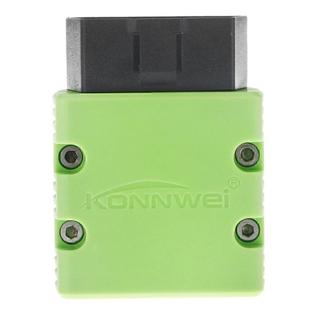 Lettore di codici mini Bluetooth verde OBDII strumento scanner diagnostica automatica per Android
