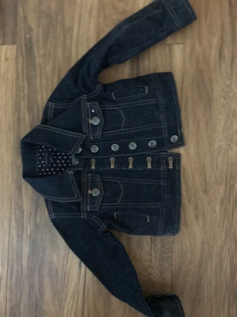 Tommy Hilfiger Girls Denim Jacket Size 4T and trousers denim 5