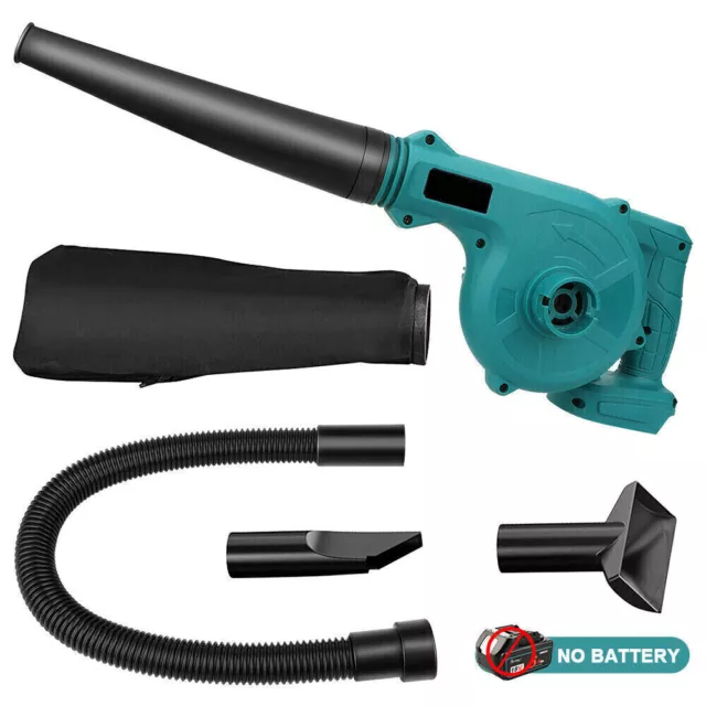 Cordless Air Blower For Makita 18v Garden Snow Dust Leaf Electric Suction Vacuum