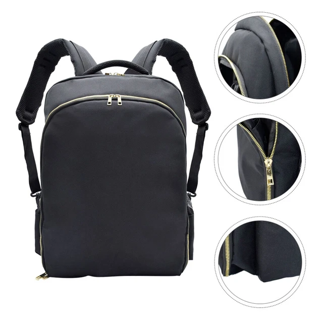 Friseur Rucksack Polyester Aufbewahrungstasche Für Friseurwerkzeuge Black