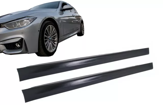 Minigonne laterali per BMW Serie 3 F30 F31 Berlina Touring 11-19 Side Skirts Set