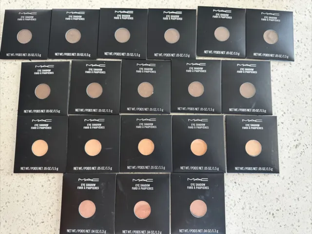 SOMBRA DE OJOS MAC COSMETICS NUEVA EN CAJA 100% AUTÉNTICA ELIGE RELLENO 1.5 g / .05 oz