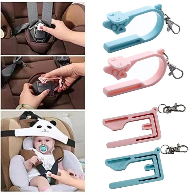 Child Simple Car Seat Key Safety Belt Keychain Unlocker Unlocking Device