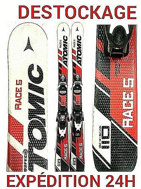 Skis enfants 110cm Rossignol Radical RSX alpins - Sport & Plein air