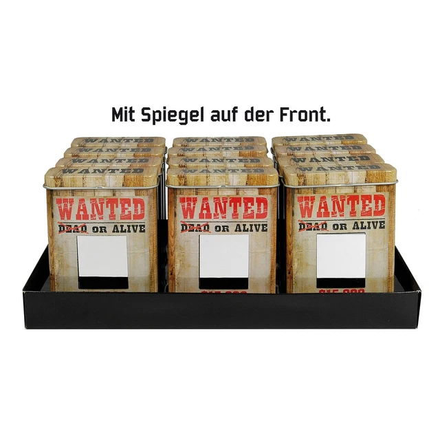 AC/DC Zigarettenetui Metall - Hardcase Für 20 Zigaretten Mit Lederoptik