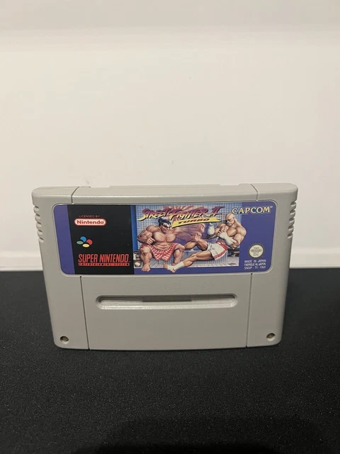 Street Fighter II Turbo (Nintendo SNES, 1993) FAH Cartouche Seule