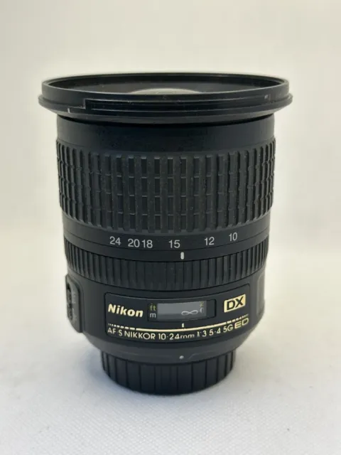 Nikon AF-S lens 10-24mm F3.5-4.5 G ED DX !!! Please READ