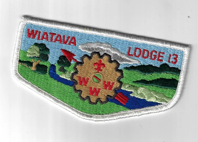 OA 13 Wiatava WWW Flap WHT Bdr. Orange County, California [JB-586]
