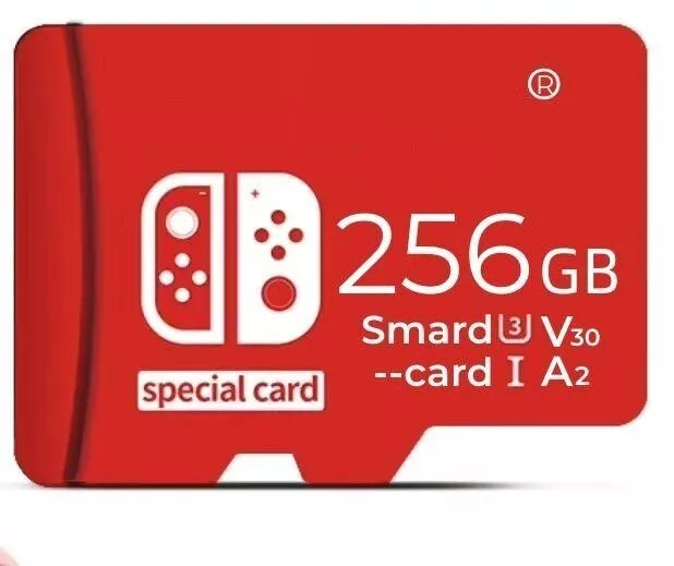 Carte mémoire 256 GO Gaming microSD UHS-I U3 V30 A2