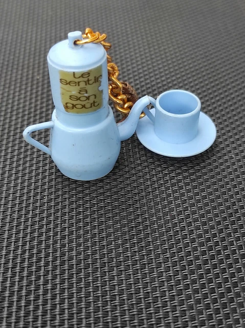 Porte-Cles Cafe Cigogne Annees 60/70 Alimentation Tasse Cafetiere
