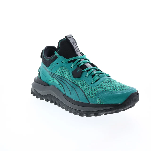 Puma Voyage Nitro Gore-Tex GTX 19516701 Mens Green Athletic Running Shoes