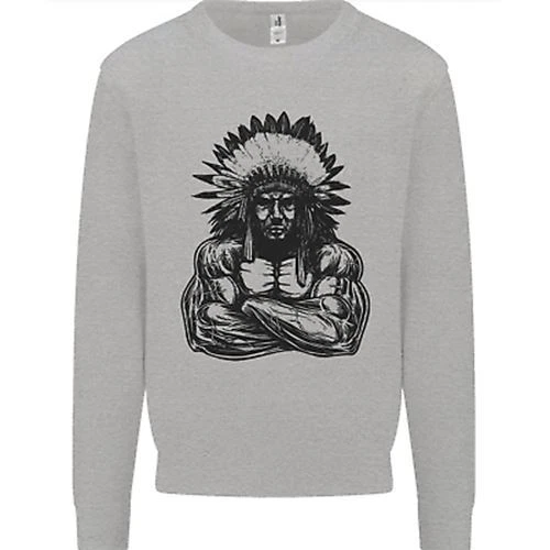 Gym Chief Training Top Bodybuilding MMA Mens Sweatshirt Jumper
