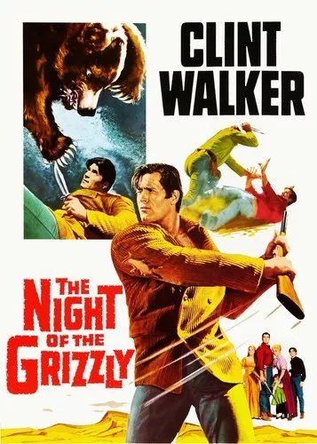 The Night of the Grizzly [Nouveau DVD] coloré, Rmst, écran large